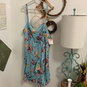 A beautiful soul faux wrap dress nwt size b ( 2x)